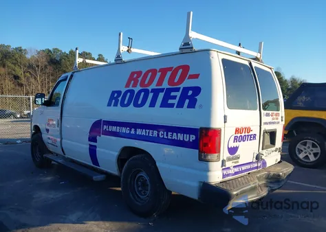 2011 Ford E-250 Commercial z USA, uszkodzony, nr VIN 1FTNE2EL5BDA78274